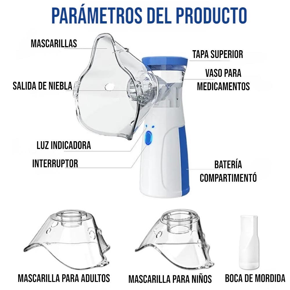 Nebulizador Inalámbrico De Inhalación