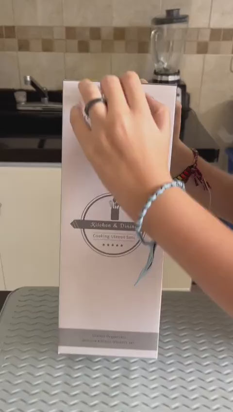 Juego De 12 Piezas Con Mango De Madera